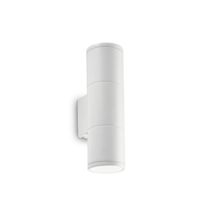 applique esterno Gun ideal lux small bianca