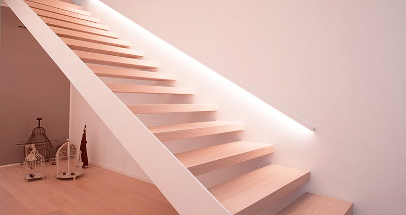 Come illuminare correttamente la scala interna