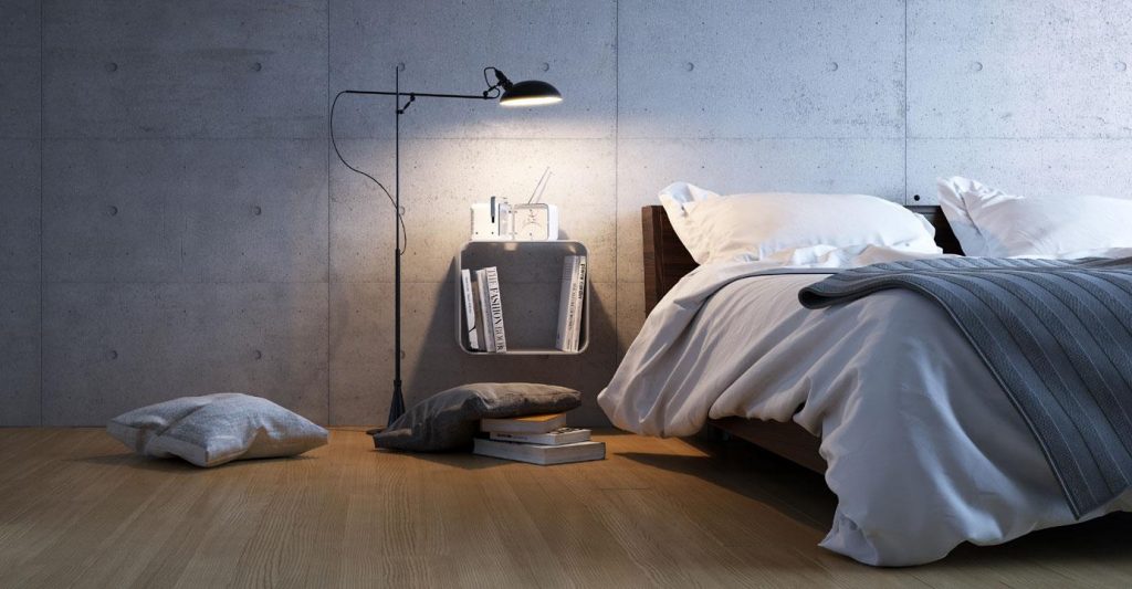 illuminazione camera da letto lampada da terra